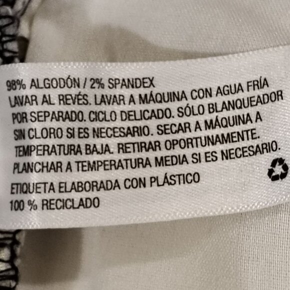 Snakeskin Print Skinny Pants Size 6 Wild Fable Neutral Stretch Denim Pockets - Picture 16 of 16